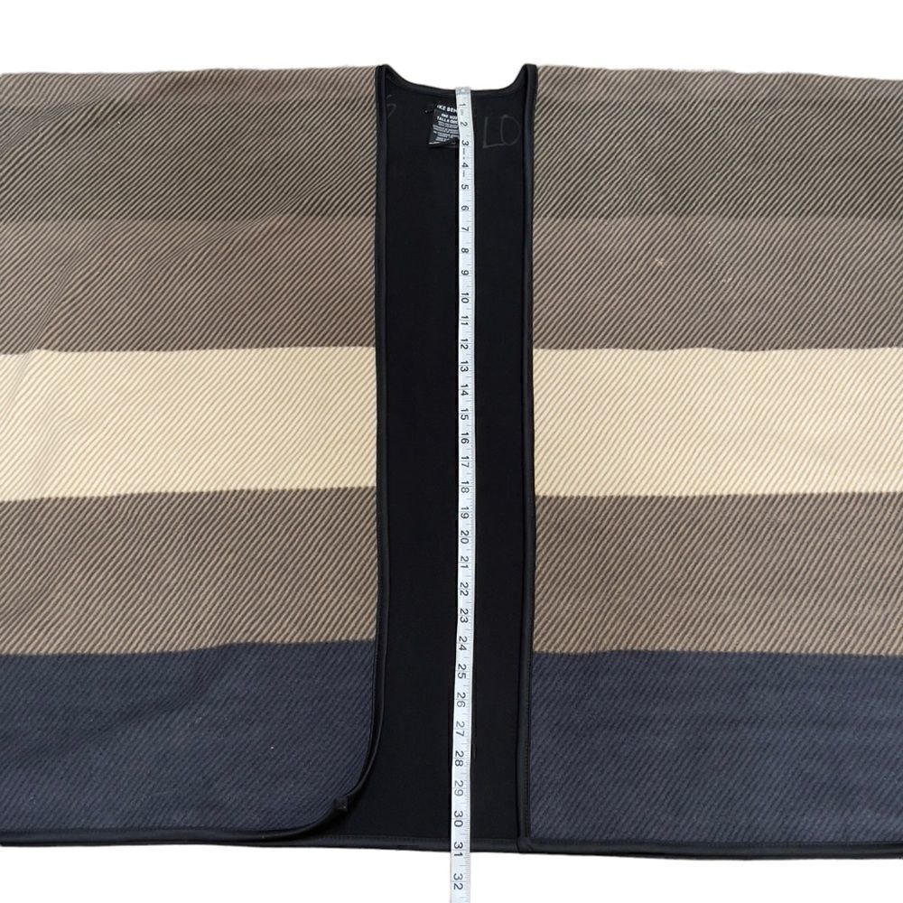Ike Behar Fleece Colorblock Fashion Wrap One Size - Picture 11 of 13